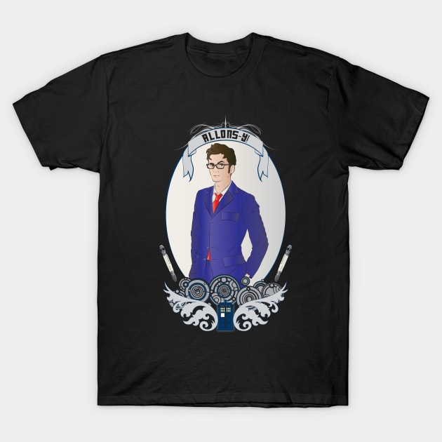 Paging Doctor Tennant T-Shirt by TionneDawnstar